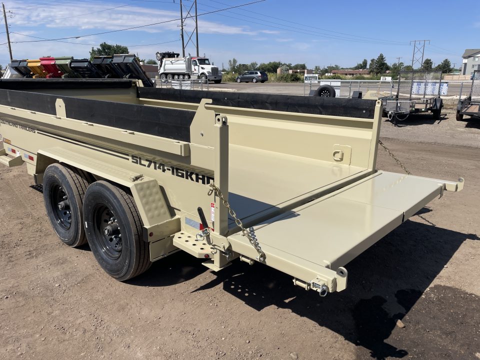 New 2026 Southland 7x14 16k HD Dump Trailer
