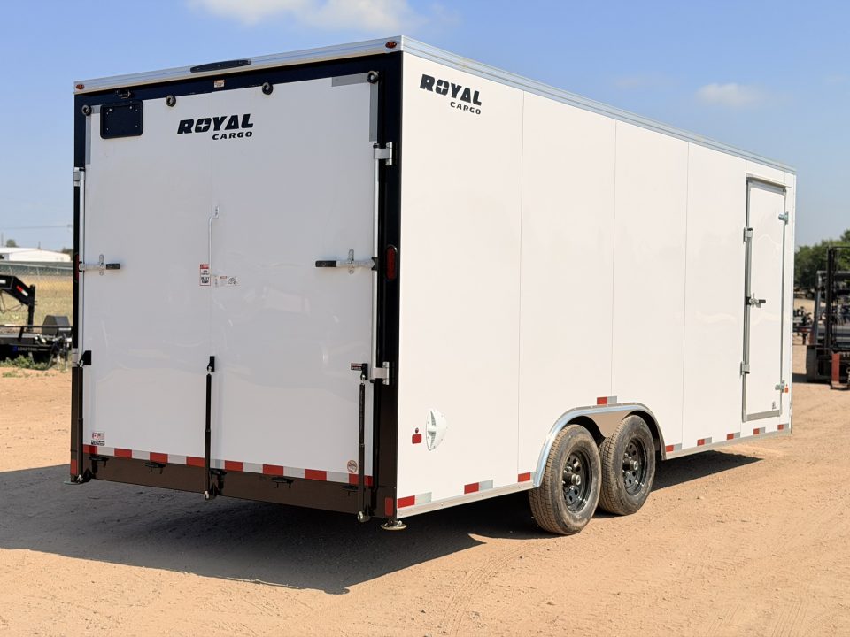 New 2026 Royal Cargo Trailers 8-20-1.5V Enclosed Car Hauler