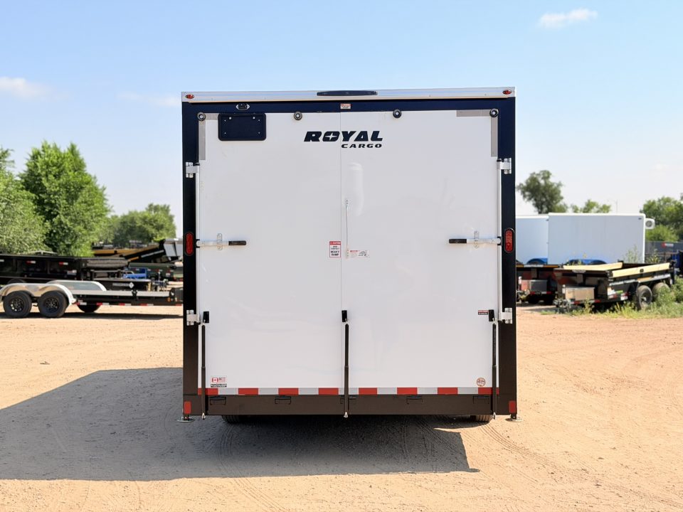 New 2026 Royal Cargo Trailers 8-20-1.5V Enclosed Car Hauler