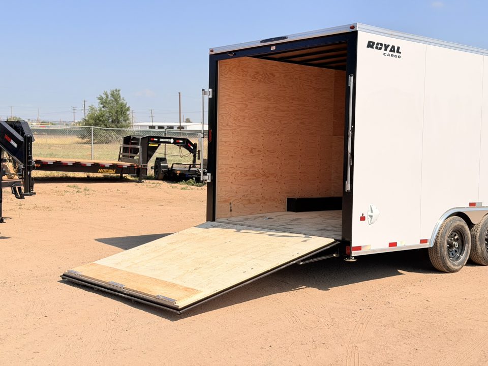 New 2026 Royal Cargo Trailers 8-20-1.5V Enclosed Car Hauler
