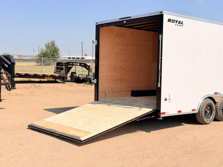New 2026 Royal Cargo Trailers 8-20-1.5V Enclosed Car Hauler