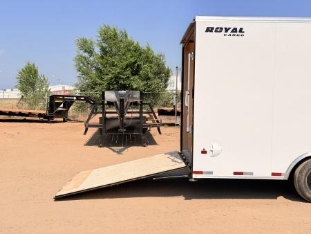 New 2026 Royal Cargo Trailers 8-20-1.5V Enclosed Car Hauler