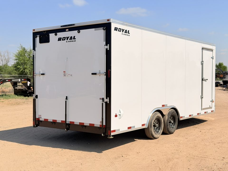 New 2026 Royal Cargo Trailers 8-20-1.5V Enclosed Car Hauler