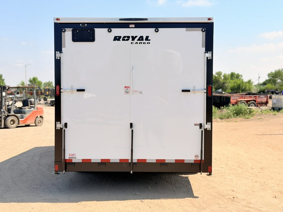 New 2026 Royal Cargo Trailers 8-20-1.5V Enclosed Car Hauler