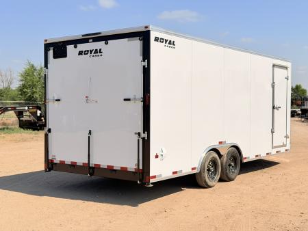 New 2026 Royal Cargo Trailers 8-20-1.5V Enclosed Car Hauler