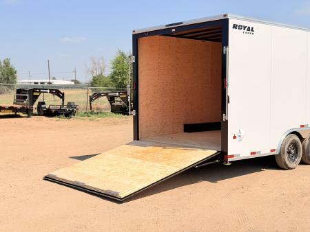 New 2026 Royal Cargo Trailers 8-20-1.5V Enclosed Car Hauler