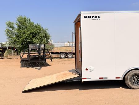 New 2026 Royal Cargo Trailers 8-20-1.5V Enclosed Car Hauler