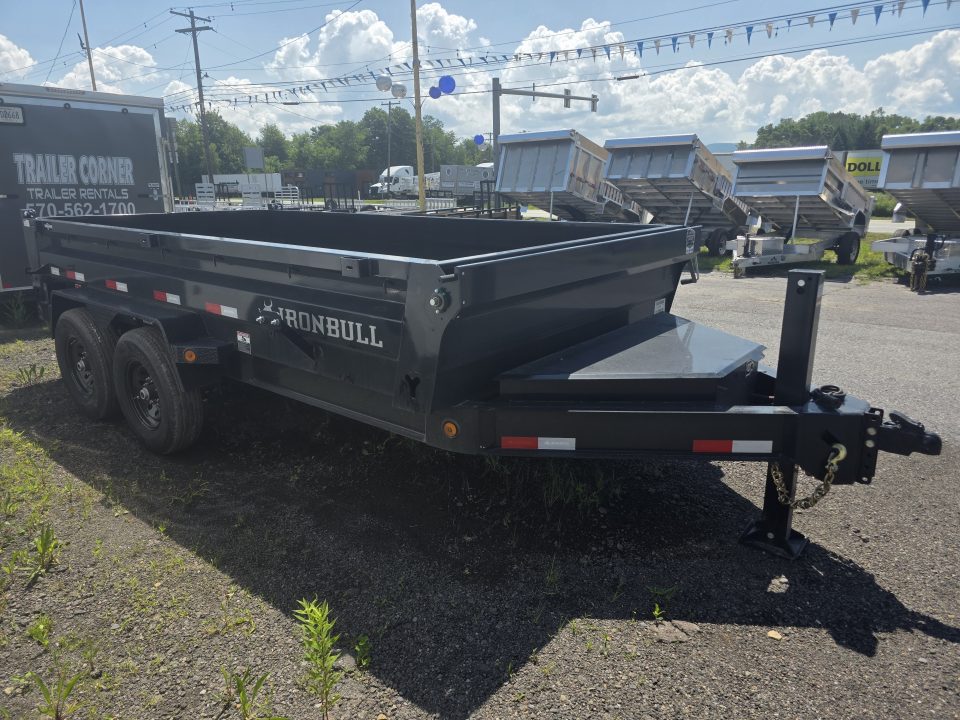 New 2026 Iron Bull DWB 7X14 14.9K Dump Trailer