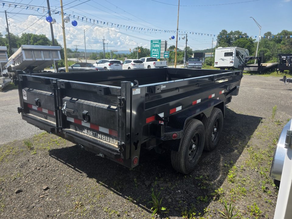New 2026 Iron Bull DWB 7X14 14.9K Dump Trailer