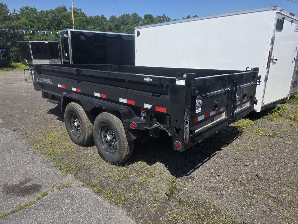 New 2026 Iron Bull DWB 7X14 14.9K Dump Trailer