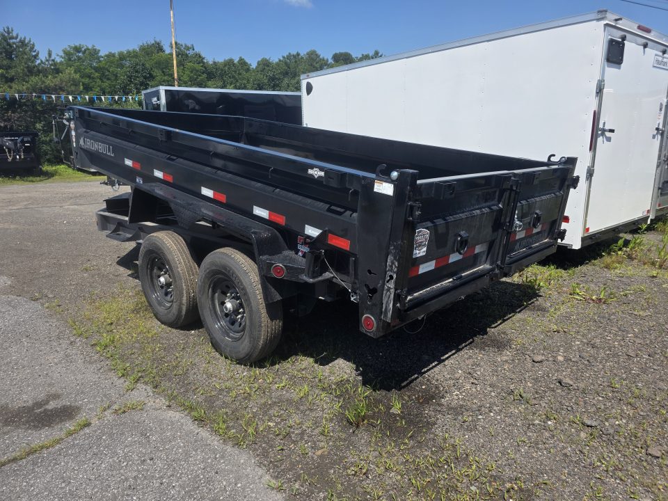 New 2026 Iron Bull DWB 7X14 14.9K Dump Trailer