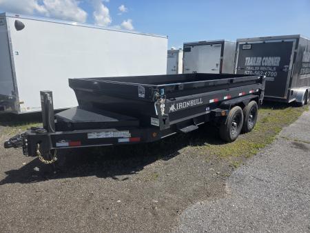 New 2026 Iron Bull DWB 7X14 14.9K Dump Trailer