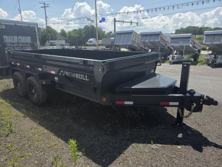 New 2026 Iron Bull DWB 7X14 14.9K Dump Trailer