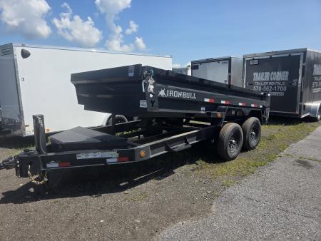 New 2026 Iron Bull DWB 7X14 14.9K Dump Trailer