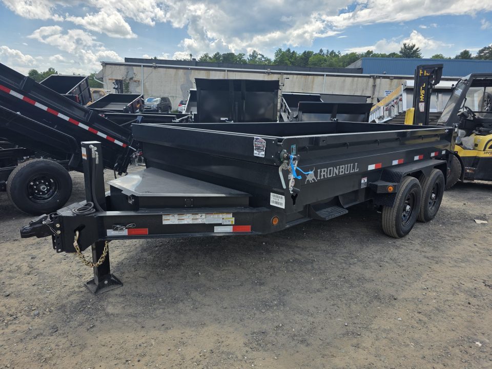 New 2026 Iron Bull DWB 7X14 14.9K Dump Trailer