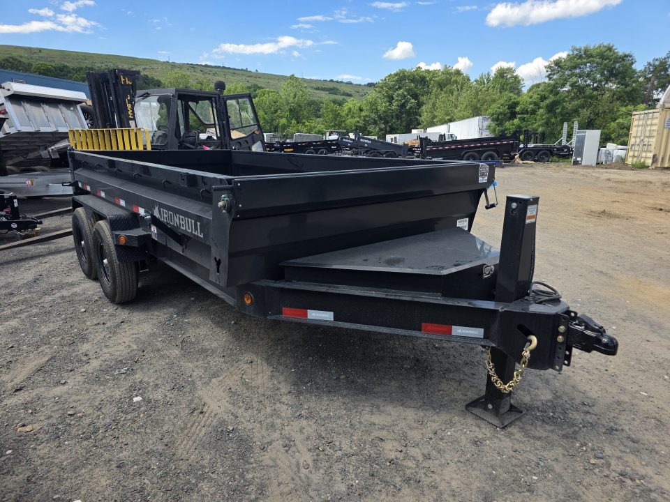 New 2026 Iron Bull DWB 7X14 14.9K Dump Trailer