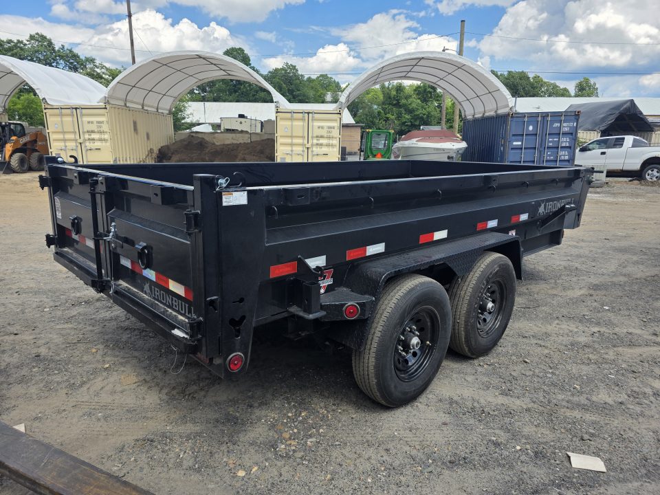 New 2026 Iron Bull DWB 7X14 14.9K Dump Trailer