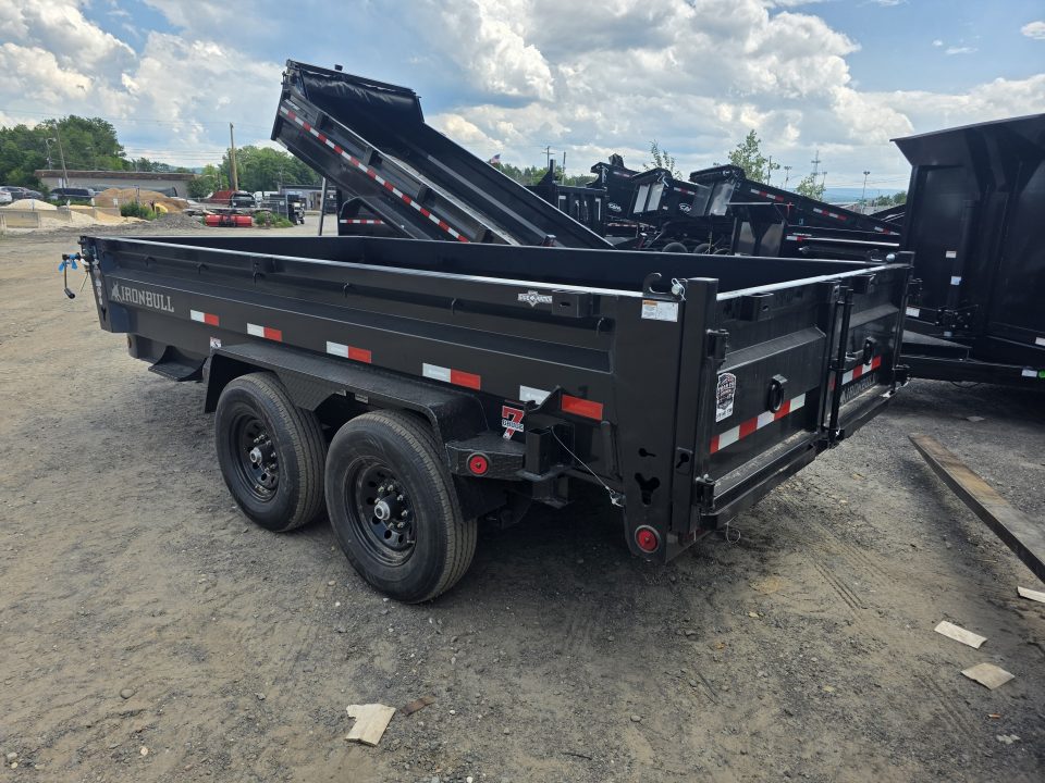 New 2026 Iron Bull DWB 7X14 14.9K Dump Trailer