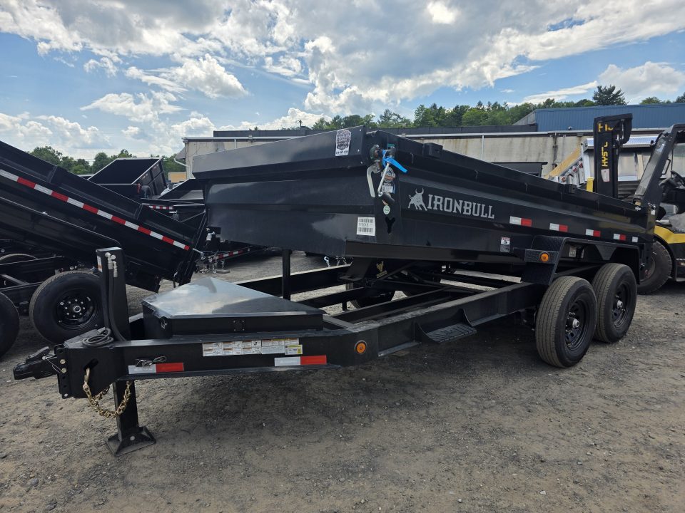 New 2026 Iron Bull DWB 7X14 14.9K Dump Trailer