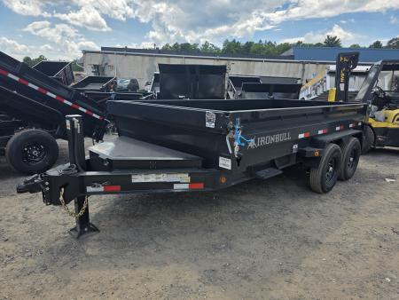 New 2026 Iron Bull DWB 7X14 14.9K Dump Trailer