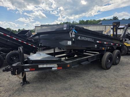 New 2026 Iron Bull DWB 7X14 14.9K Dump Trailer