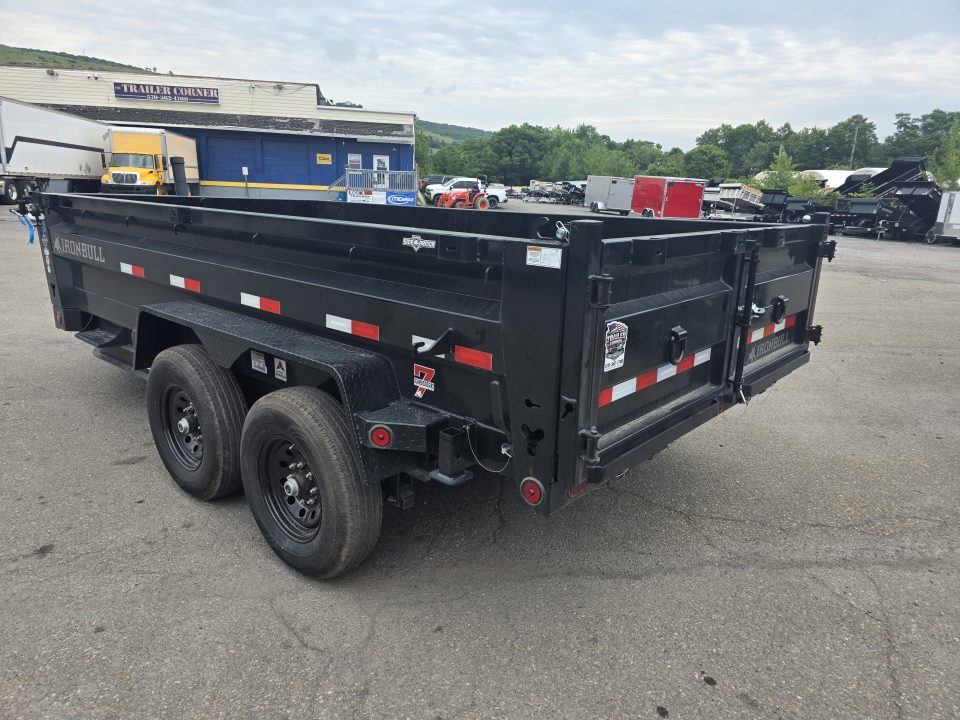 New 2027 Iron Bull DTB 7X14 14.9K - TELESCOPIC Dump Trailer