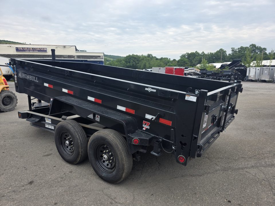 New 2027 Iron Bull DTB 7X14 14.9K - TELESCOPIC Dump Trailer