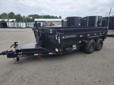 New 2027 Iron Bull DTB 7X14 14.9K - TELESCOPIC Dump Trailer