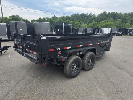 New 2027 Iron Bull DTB 7X14 14.9K - TELESCOPIC Dump Trailer