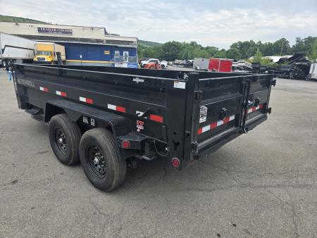 New 2027 Iron Bull DTB 7X14 14.9K - TELESCOPIC Dump Trailer