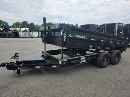 New 2027 Iron Bull DTB 7X14 14.9K - TELESCOPIC Dump Trailer