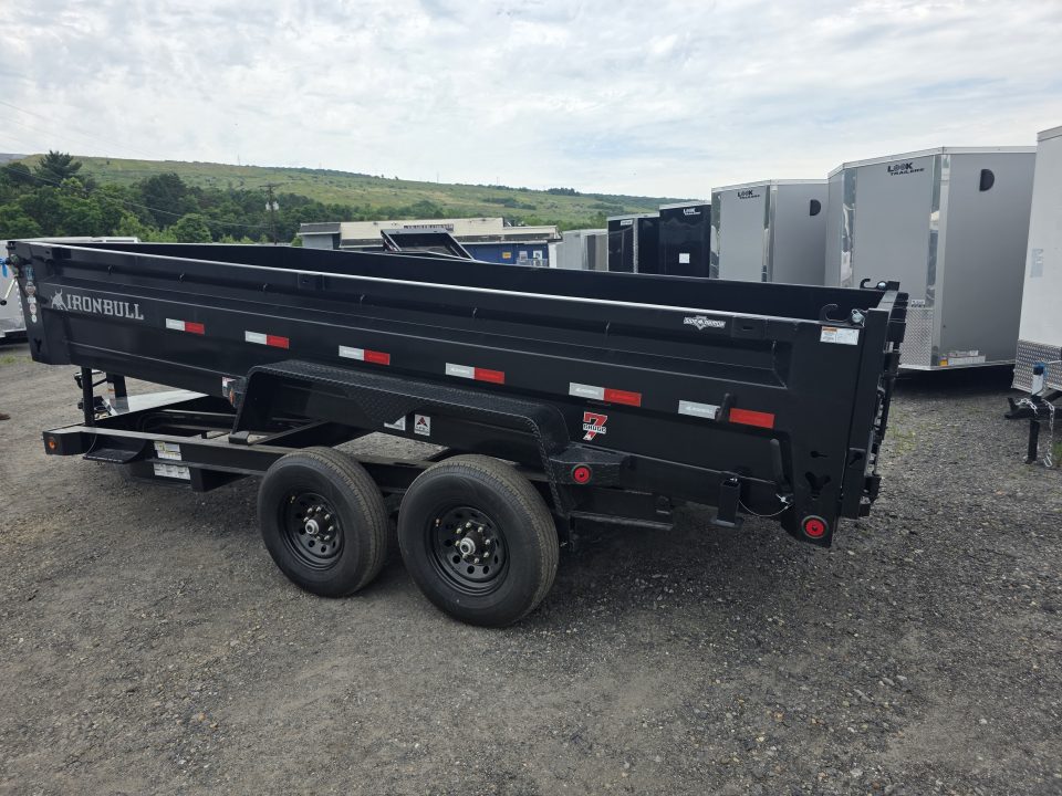New 2026 Iron Bull DTB 7X16 14.9K - SCISSOR Dump Trailer