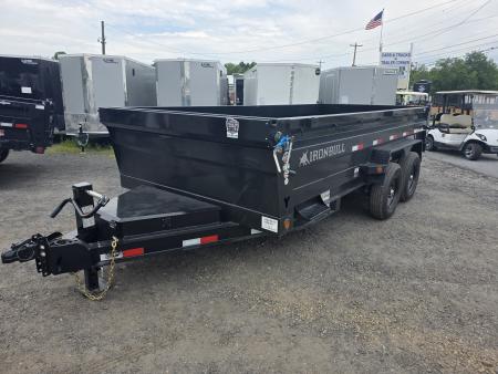 New 2026 Iron Bull DTB 7X16 14.9K - SCISSOR Dump Trailer