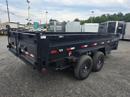 New 2026 Iron Bull DTB 7X16 14.9K - SCISSOR Dump Trailer