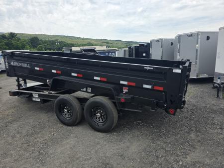 New 2026 Iron Bull DTB 7X16 14.9K - SCISSOR Dump Trailer