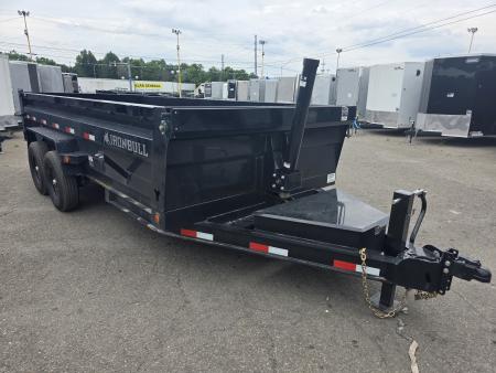New 2026 Iron Bull DTB 7X16 14.7K - TELESCOPIC Dump Trailer