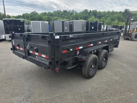 New 2026 Iron Bull DTB 7X16 14.7K - TELESCOPIC Dump Trailer