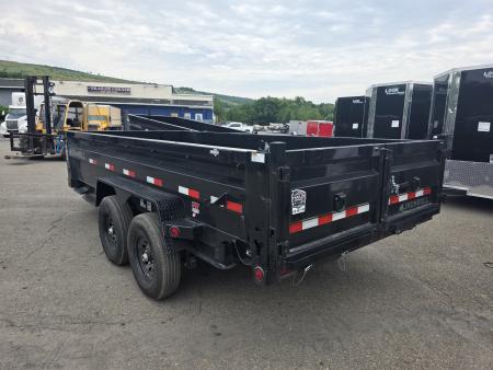 New 2026 Iron Bull DTB 7X16 14.7K - TELESCOPIC Dump Trailer