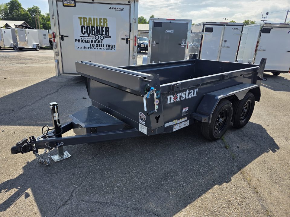 New 2027 Iron Bull DCB 5X10 7K - RAMPS Dump Trailer