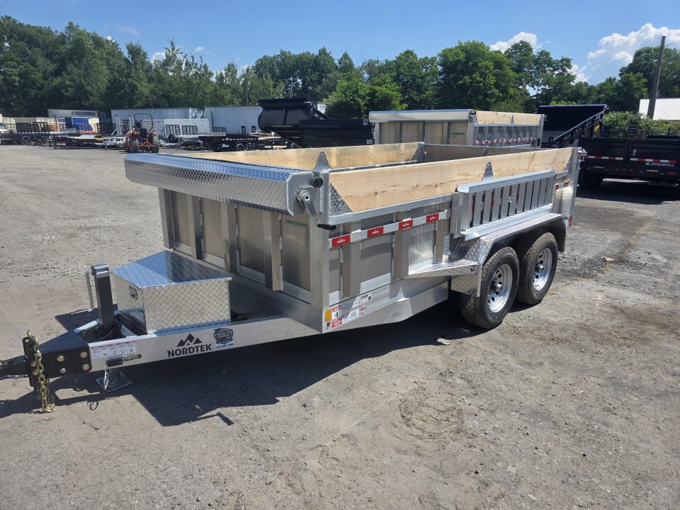 New 2026 Nordtek 75X12 10K - ALUMINUM Dump Trailer