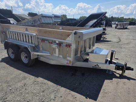 New 2026 Nordtek 75X12 10K - ALUMINUM Dump Trailer