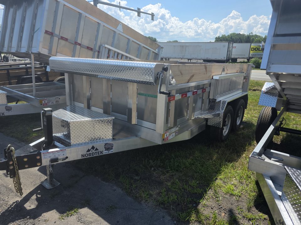 New 2026 Nordtek 75X12 10K - ALUMINUM Dump Trailer