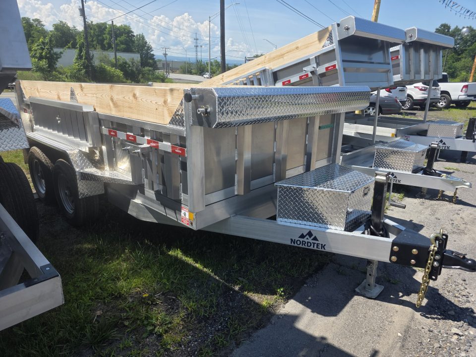 New 2026 Nordtek 75X12 10K - ALUMINUM Dump Trailer