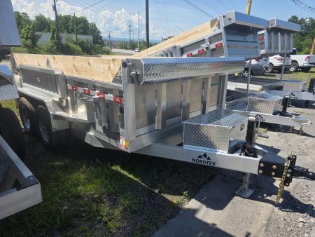 New 2026 Nordtek 75X12 10K - ALUMINUM Dump Trailer