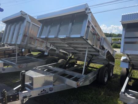 New 2026 Nordtek 75X12 10K - ALUMINUM Dump Trailer