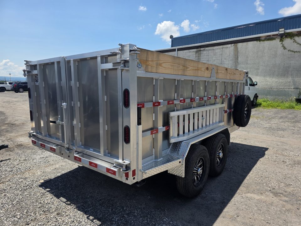 New 2026 Nordtek 82X14 14K - 4' HIGH SIDES - ALUMINUM Dump Trailer