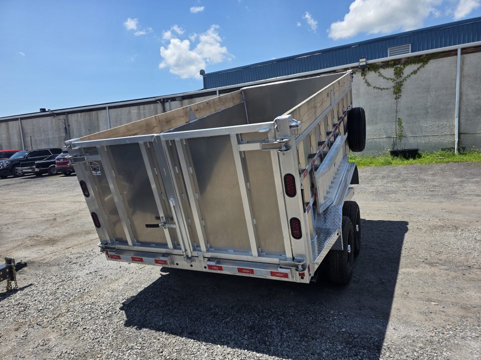 New 2026 Nordtek 82X14 14K - 4' HIGH SIDES - ALUMINUM Dump Trailer