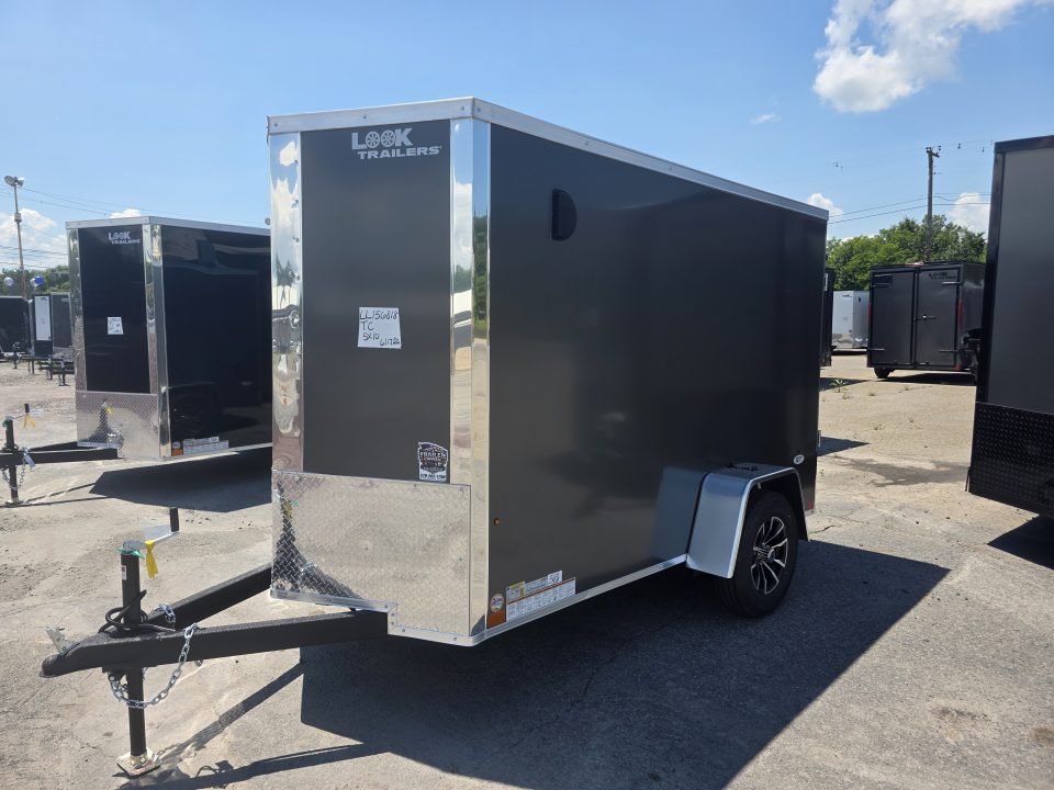 New 2026 Look Trailers ST DLX 5X10 - RAMP Cargo / Enclosed Trailer