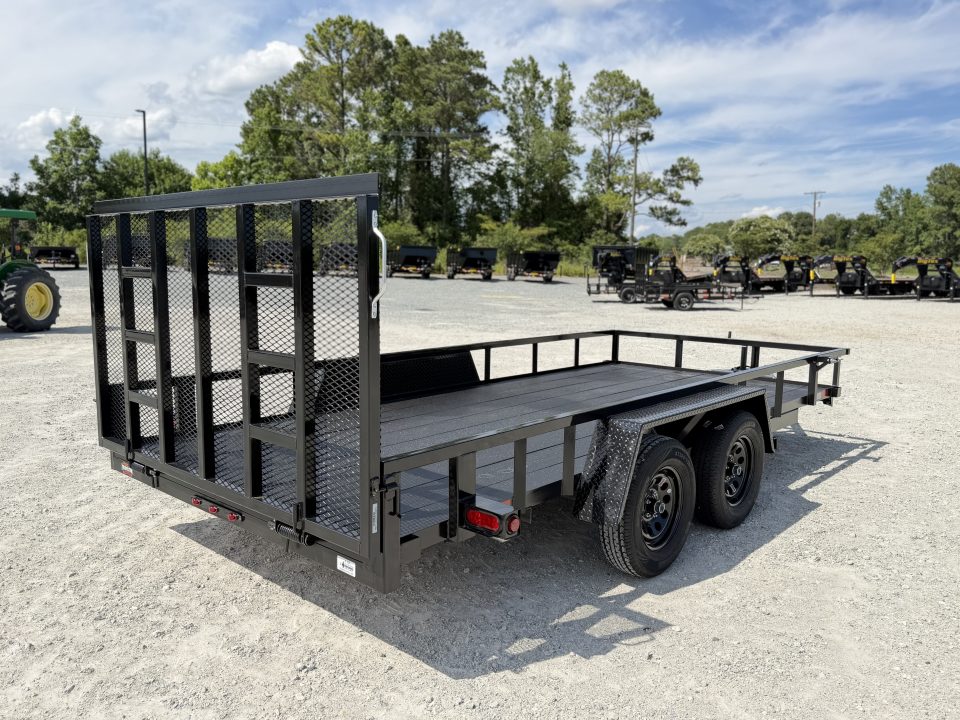 New 2026 Prospector TUTB-7X16TA-7K Utility Trailer