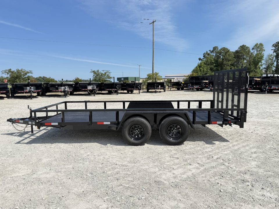 New 2026 Prospector TUTB-7X16TA-7K Utility Trailer